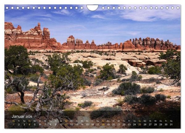 Produktbild: Der S&uuml;dwesten der USA (Wandkalender 2026 DIN A4 quer), CALVENDO Monatskalender