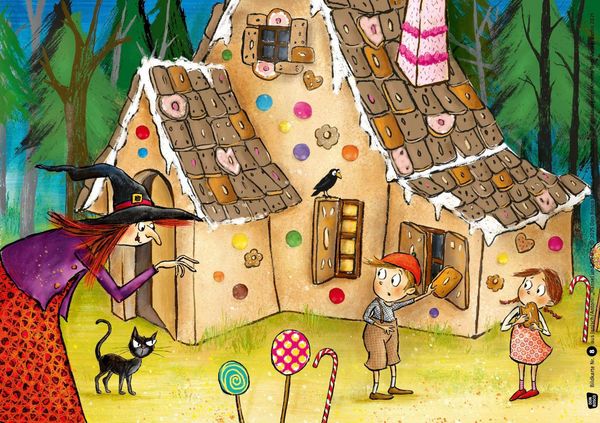 Produktbild: H&auml;nsel und Gretel. Kamishibai Bildkartenset
