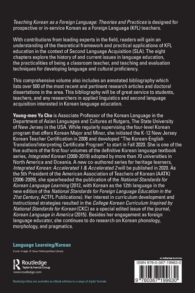 Produktbild: Teaching Korean as a Foreign Language