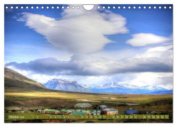 Produktbild: Wildes Patagonien - Abenteuer am Ende der Welt (Wandkalender 2026 DIN A4 quer), CALVENDO Monatskalender