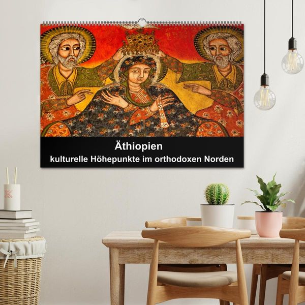 Produktbild: &Auml;thiopien - kulturelle H&ouml;hepunkte im orthdoxen Norden (Wandkalender 2026 DIN A2 quer), CALVENDO Monatskalender