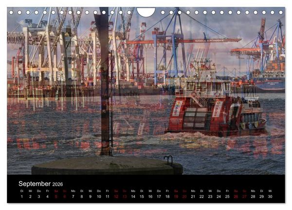Produktbild: Hamburg-Art (Wandkalender 2026 DIN A4 quer), CALVENDO Monatskalender