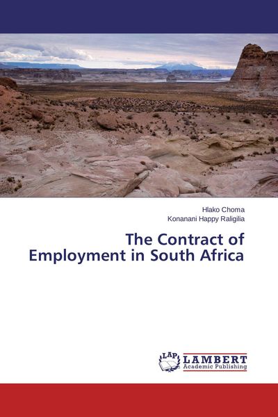 Produktbild: The Contract of Employment in South Africa