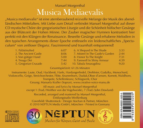 Produktbild: Musica Mediaevalis