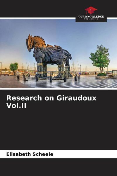 Produktbild: Research on Giraudoux Vol.II