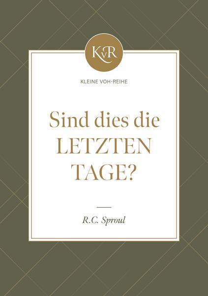 Produktbild: Sind dies die letzten Tage?