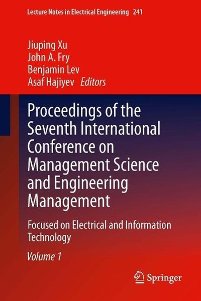 Produktbild: Proceedings of the Seventh International Conference on Management Science and Engineering Management