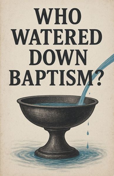Produktbild: Who Watered Down Baptism?