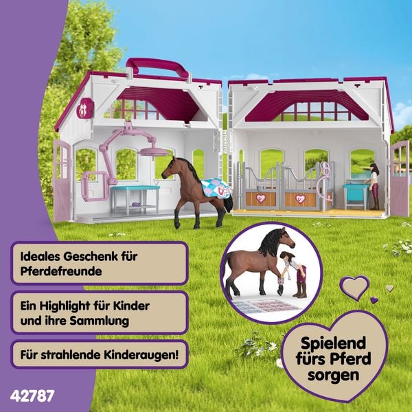 Produktbild: schleich&reg; 42787 Happy Horse Hospital, Pferdeklinik Heilende Hufe