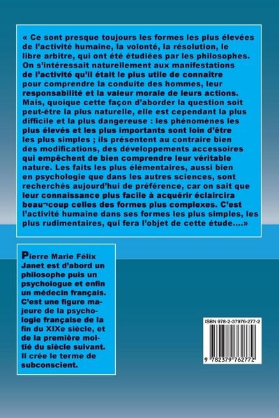Produktbild: L'automatisme psychologique
