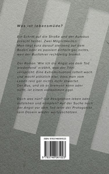 Produktbild: Wie ich die Angst vor dem Tod wiederfand