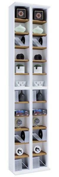 Produktbild: Holz CD DVD Stand Regal Schrank St&auml;nder Almera
