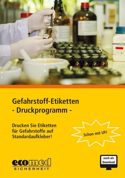 Produktbild: Gefahrstoff-Etiketten