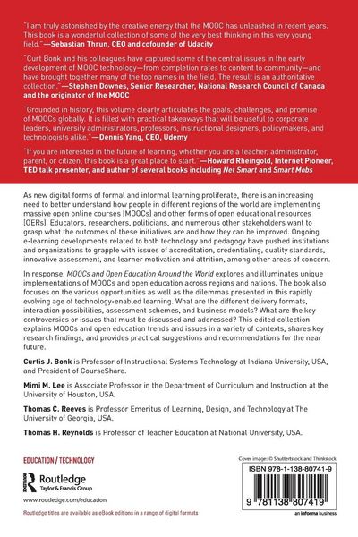 Produktbild: MOOCs and Open Education Around the World