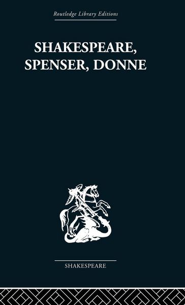 Produktbild: Shakespeare, Spenser, Donne