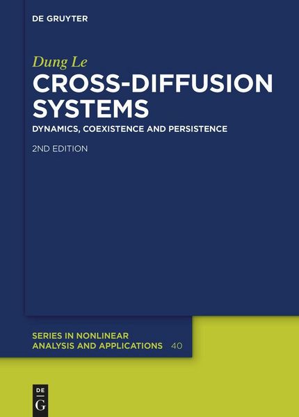 Produktbild: Cross-Diffusion Systems