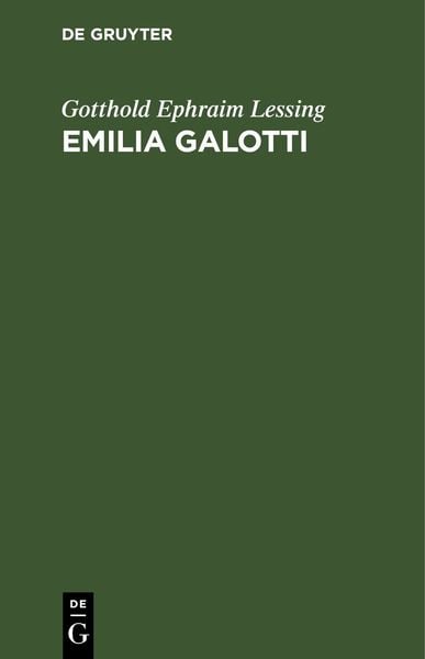 Produktbild: Emilia Galotti
