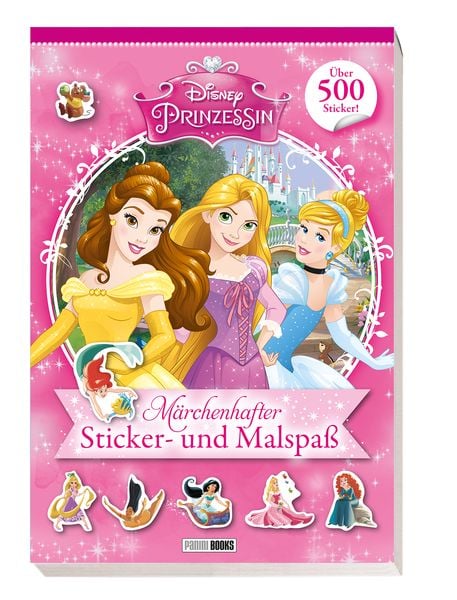 Produktbild: Disney Prinzessin: M&auml;rchenhafter Sticker- und Malspa&szlig;