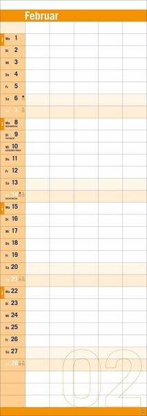 Produktbild: Allround-Familienplaner Vertical Kalender 2027