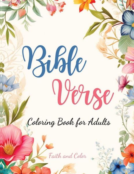 Produktbild: Bible Verse Coloring Book