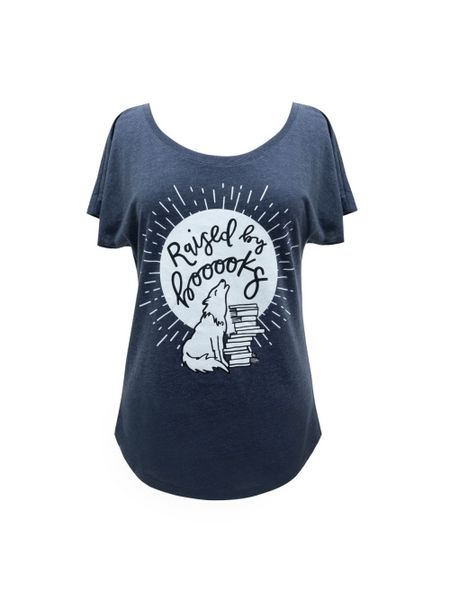 Produktbild: Raised by Books Women's Relaxed Fit T-Shirt Medium