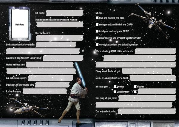 Produktbild: Star Wars Freundebuch: Meine Freunde