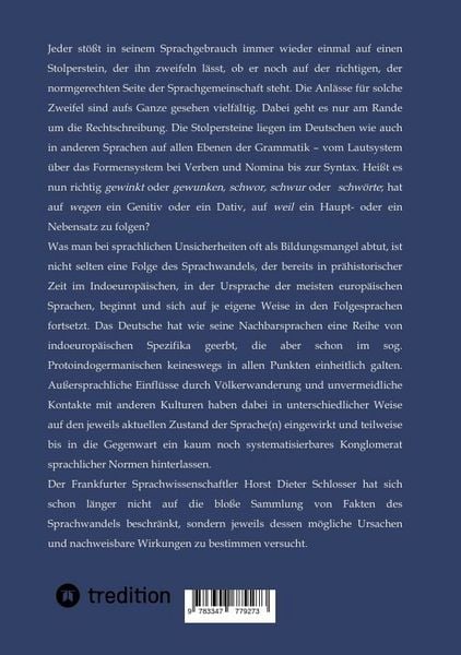 Produktbild: Sprachwandel und Normenkonkurrenz