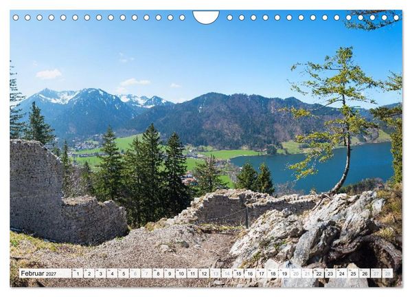 Produktbild: Schliersee-Idylle (Wandkalender 2027 DIN A4 quer), CALVENDO Monatskalender
