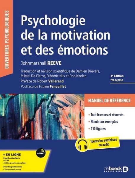 Produktbild: Psychologie de la motivation et des &eacute;motions