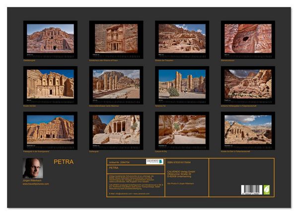 Produktbild: PETRA (Wandkalender 2026 DIN A2 quer), CALVENDO Monatskalender