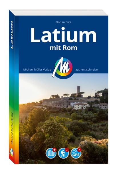 Michael Müller Reiseführer Latium mit Rom, Set von Florian Fritz, Michael Müller Verlag, 9783966853958