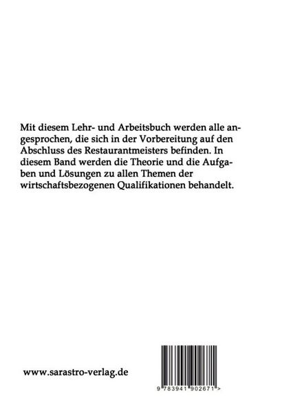 Produktbild: Restaurantmeister - Das pr&uuml;fungsrelevante Wissen