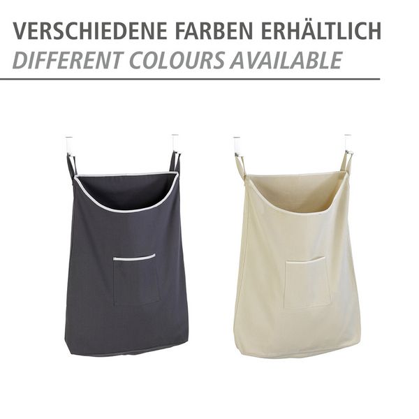 Produktbild: &Uuml;ber-T&uuml;r W&auml;schesammler Mod. Canguro Grau, 65 l