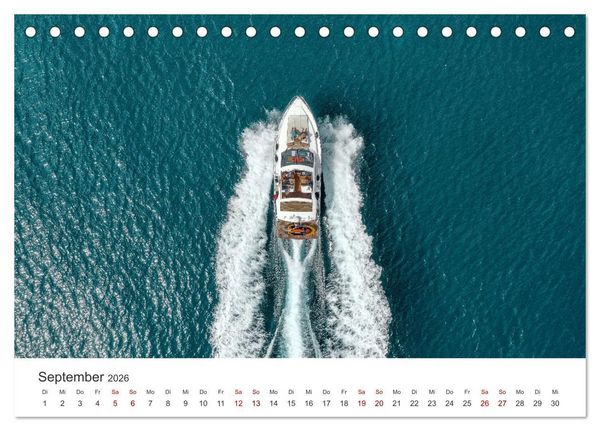 Produktbild: Spanien Luftaufnahmen (Tischkalender 2026 DIN A5 quer), CALVENDO Monatskalender