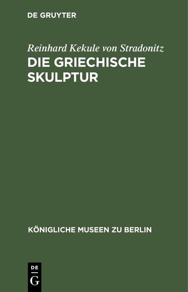Produktbild: Die Griechische Skulptur