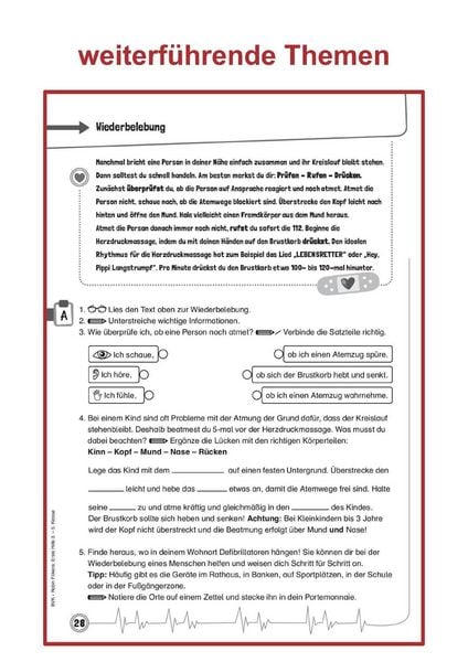 Produktbild: Erste Hilfe macht Schule