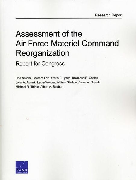 Produktbild: Assessment of the Air Force Material Command Reorganization