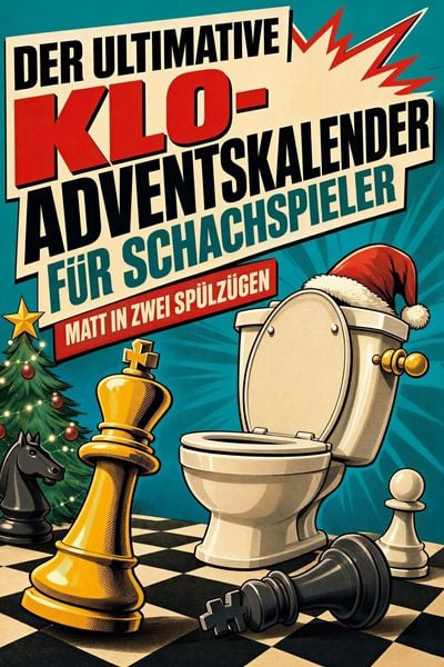 Produktbild: Der ultimative Klo-Adventskalender f&uuml;r Schachspieler