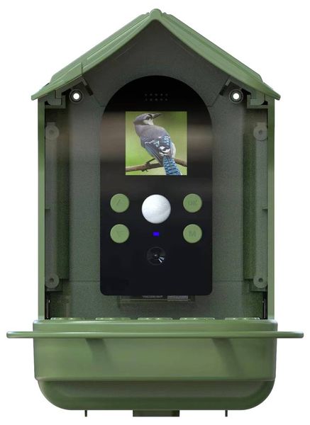 Produktbild: Braun Phototechnik Bird Cam 130 Solar Wildkamera mit Futterspender Gr&uuml;n