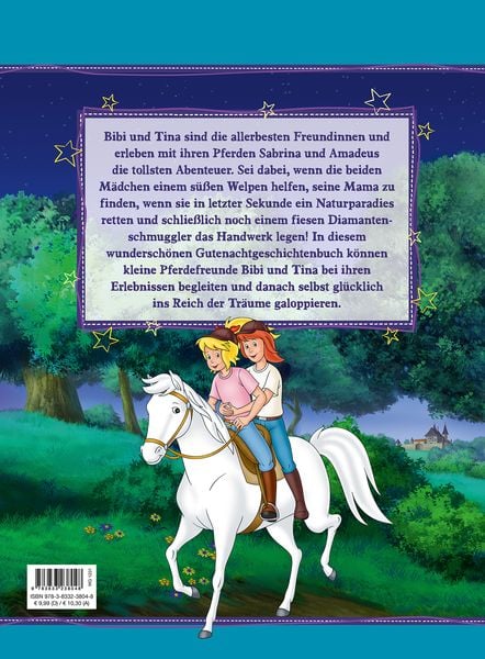 Produktbild: Bibi & Tina: Neue Gutenachtgeschichten vom Martinshof
