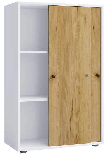 Produktbild: B&uuml;roschrank Aktenschrank Schiebet&uuml;ren Lona 3fach
