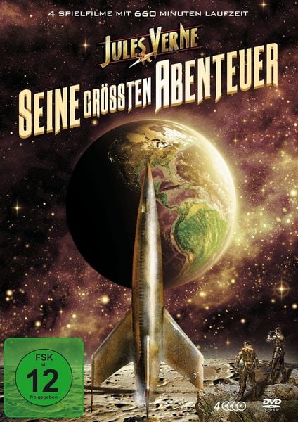 Produktbild: Jules Verne - Seine gr&ouml;&szlig;ten Abenteuer [4 DVDs]