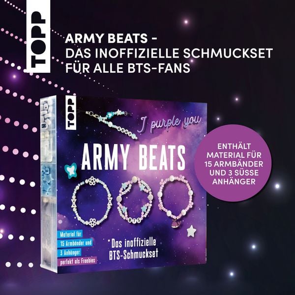 Produktbild: ARMY Beats - Das inoffizielle BTS-Schmuckset