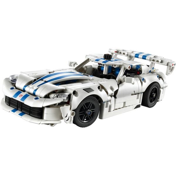 Produktbild: LEGO Technic 42234 Dodge Viper GTS-R Sportwagen, Bauset, Rennauto mit Lenkung und V10-Motor