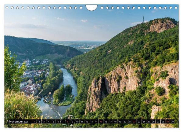 Produktbild: Nahe-Romantik: Bad M&uuml;nster am Stein-Ebernburg (Wandkalender 2026 DIN A4 quer), CALVENDO Monatskalender