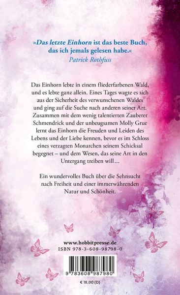 Produktbild: Das letzte Einhorn