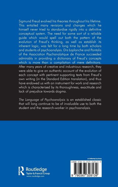 Produktbild: The Language of Psychoanalysis