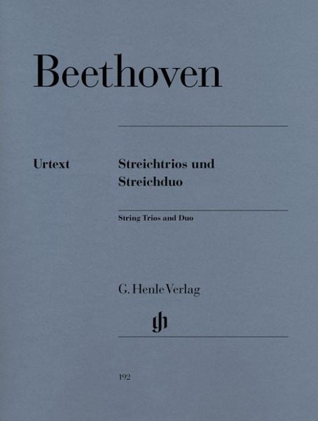 Produktbild: Ludwig van Beethoven - Streichtrios und Streichduo