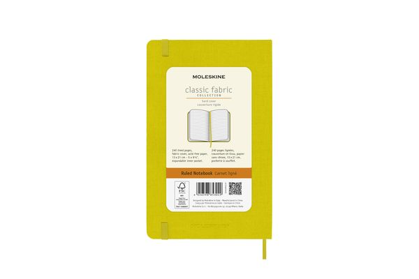 Produktbild: Moleskine Notizb. Color A5 Geb Strohgelb