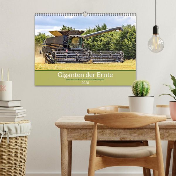 Produktbild: Giganten der Ernte (Wandkalender 2026 DIN A3 quer), CALVENDO Monatskalender